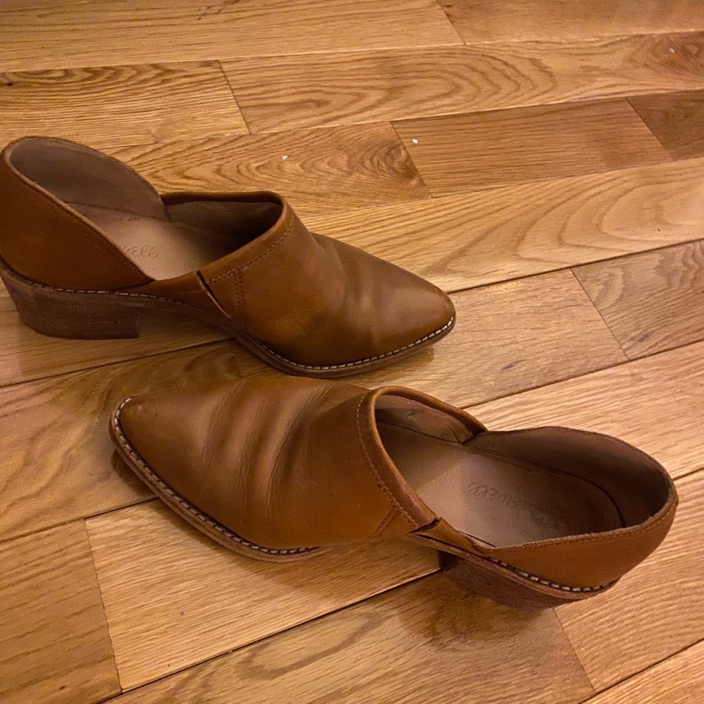 Brown booties